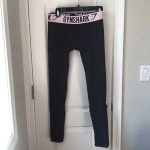 Gymshark fit legging - charcoal/chalk pink